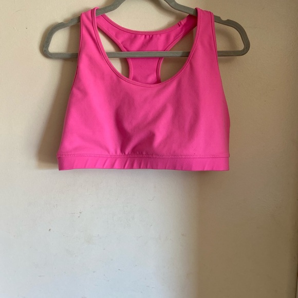 Gap  Neon Pink Sports Bra SZ XL - Picture 2 of 4